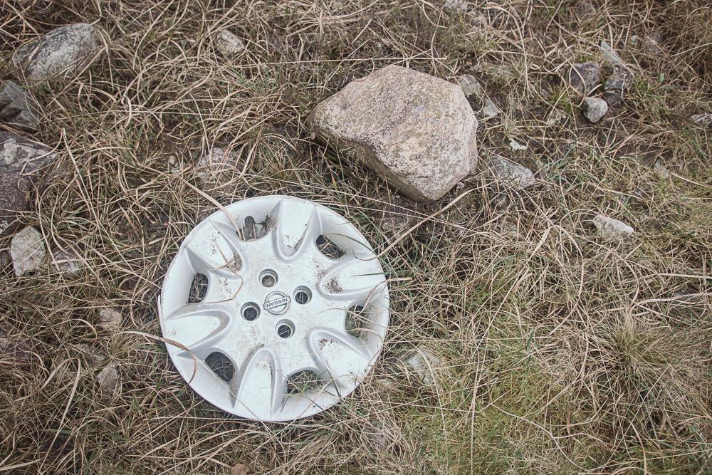 100 paces of rubbish, N59, Connemara, Ireland, Donal Kelly photography