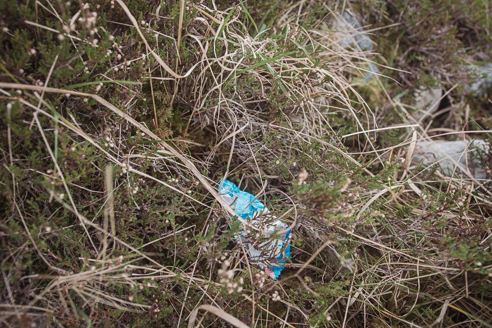 100 paces of rubbish, N59, Connemara, Ireland, Donal Kelly photography