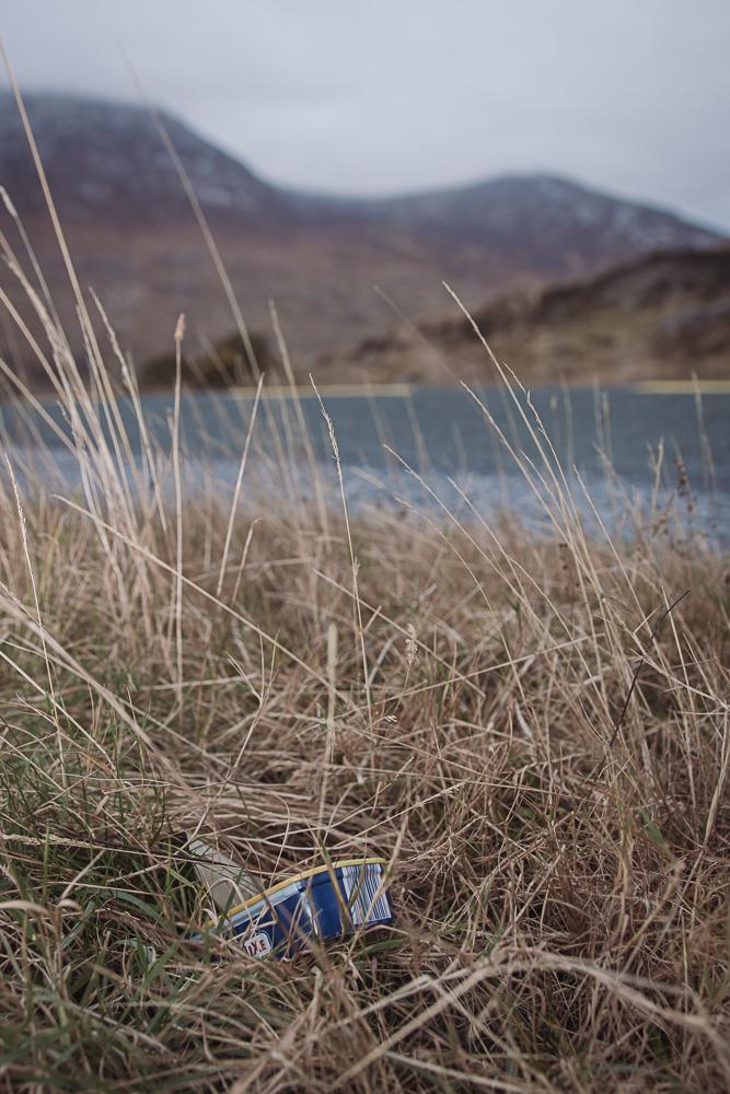 100 paces of rubbish, N59, Connemara, Ireland, Donal Kelly photography