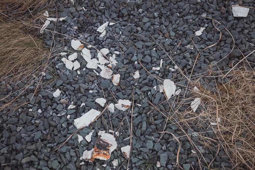 100 paces of rubbish, N59, Connemara, Ireland, Donal Kelly photography