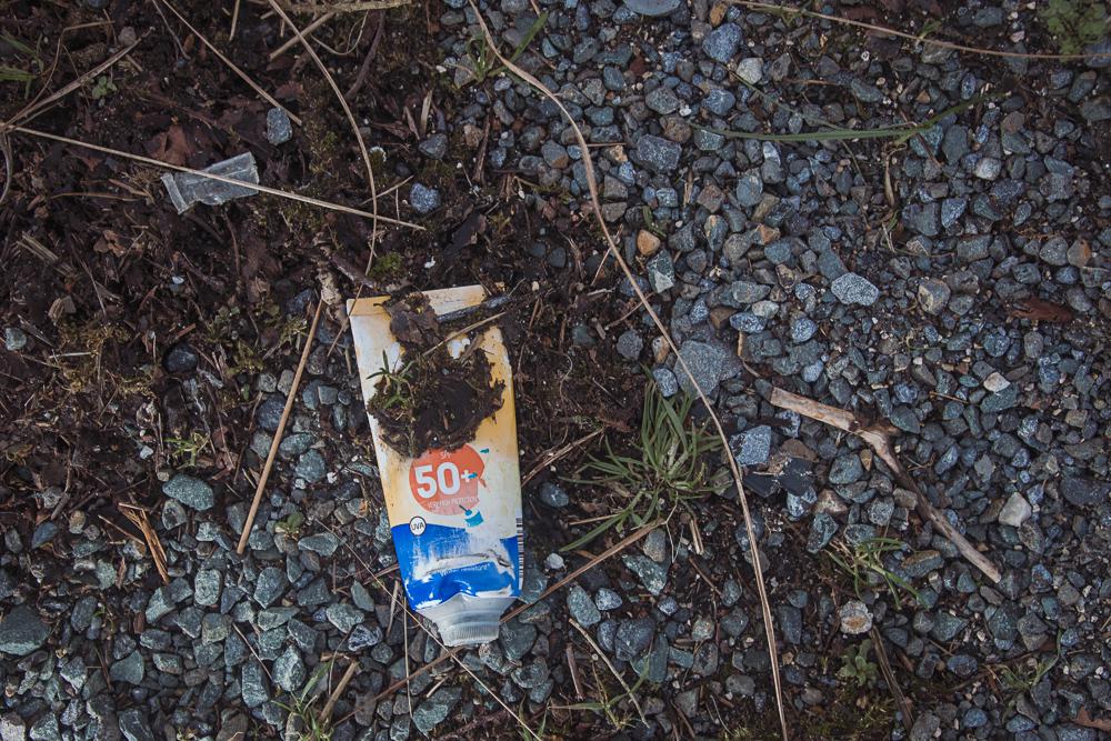 100 paces of rubbish, N59, Connemara, Ireland, Donal Kelly photography