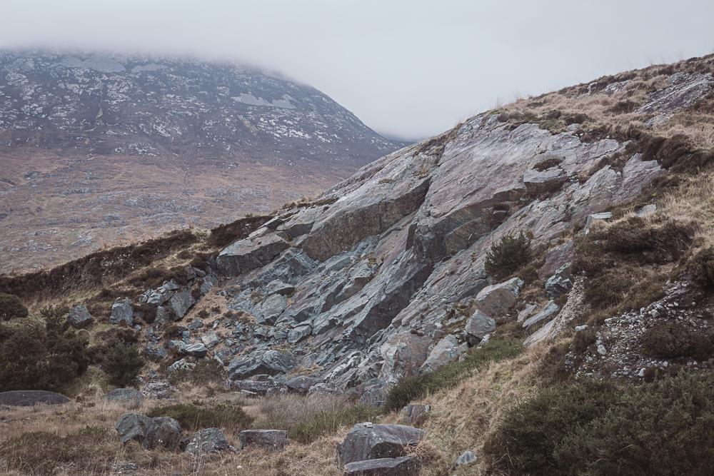 100 paces of rubbish, N59, Connemara, Ireland, Donal Kelly photography