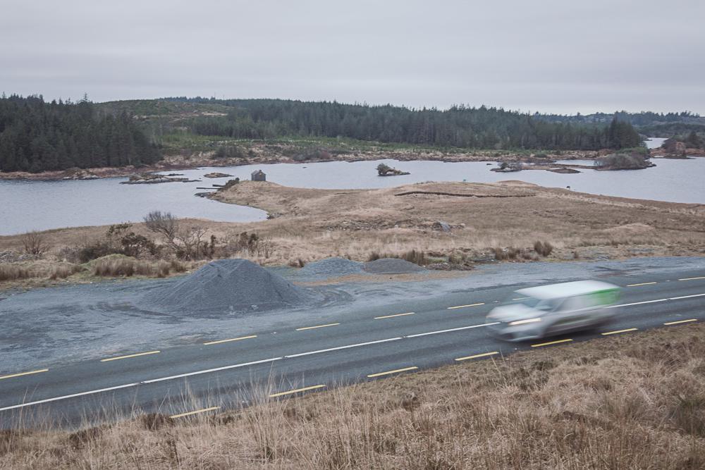 100 paces of rubbish, N59, Connemara, Ireland, Donal Kelly photography