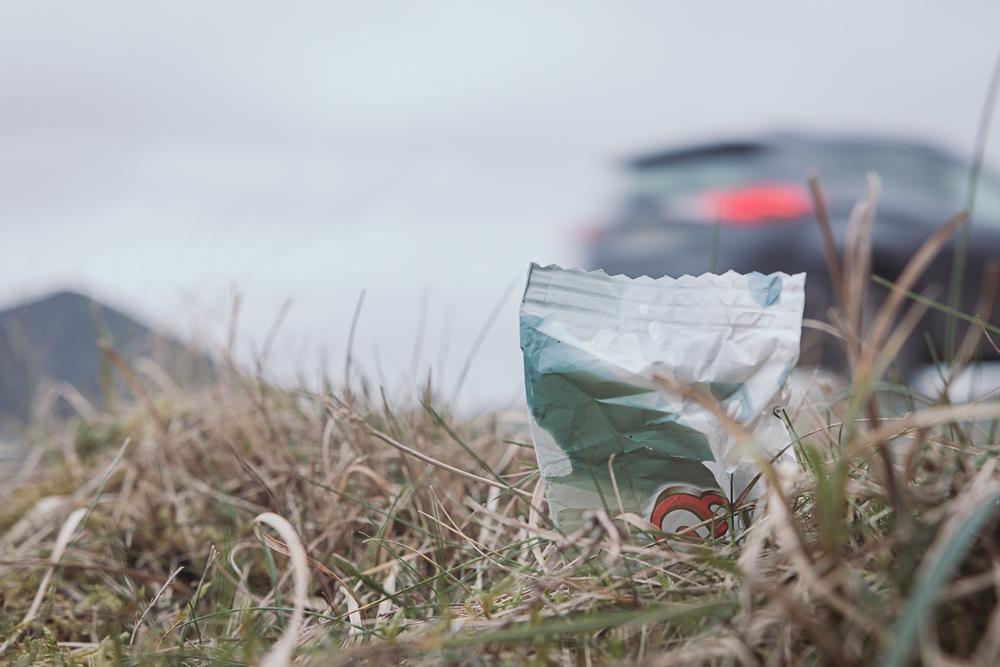 100 paces of rubbish, N59, Connemara, Ireland, Donal Kelly photography